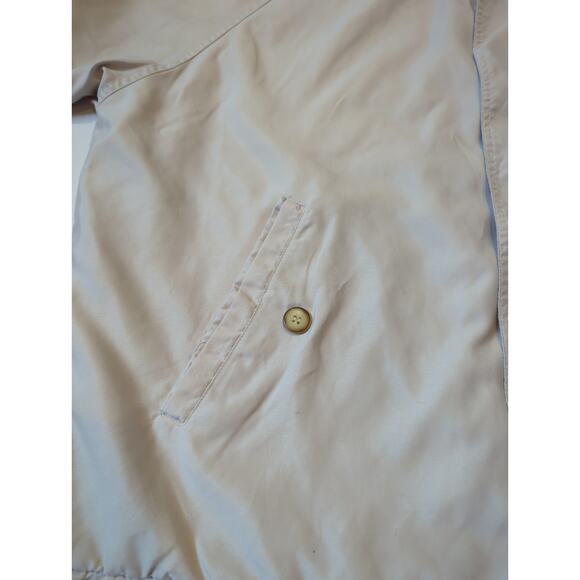 BOGARI WEATHER WEAR Lined Lightweight Windbreaker Tan Men's size XL Design Italy - Picture 8 of 9